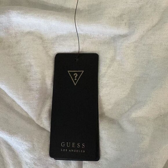GUESS Cropped Tee with flowy back (Size XS) (New with tags!) - Picture 3 of 3